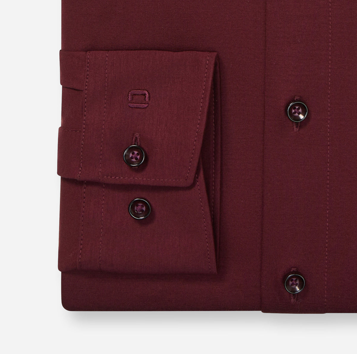 Olymp - Luxor 24/Seven Modern Fit Business Shirt, New Kent, Chianti