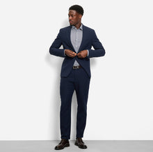 Load image into Gallery viewer, OLYMP - Level Five Body Fit Business Shirt, New York Kent, White Pattern