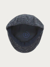 Load image into Gallery viewer, Bugatti - Hat With Herringbone Pattern, Denim Blue