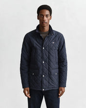 Load image into Gallery viewer, GANT - Quilted Windcheater Mid Jacket, Evening Blue