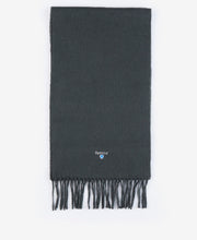 Load image into Gallery viewer, Barbour - Plain Lambswool Scarf, Forest Green