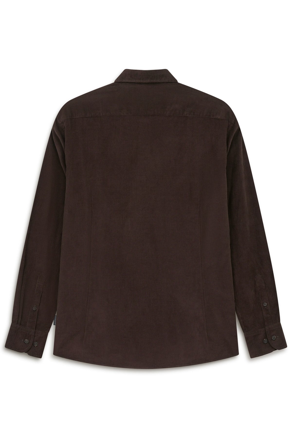 Bugatti - Corduroy Button Down Shirt, Brown