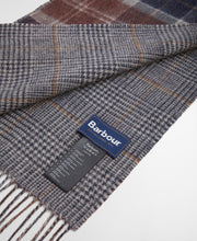 Load image into Gallery viewer, Barbour - Dramside Reversible Scarf, Midnight Oak Tartan