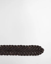 Load image into Gallery viewer, Barbour - Redshore Leather Belt, Coffee Bean Brown