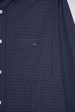 Load image into Gallery viewer, Eden Park - Pima Cotton Straight-Cut Shirt, Navy Bowtie Pattern