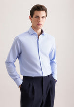 Load image into Gallery viewer, Seidensticker - Regular Fit Business Shirt, Blue Structure
