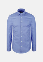 Load image into Gallery viewer, Seidensticker - Regular Fit Business Shirt, Mid-Blue Print