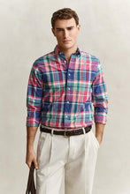 Load image into Gallery viewer, Gant - Reg Indian Madras Check Shirt, Rose Red