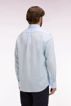 Load image into Gallery viewer, Eden Park - Linen Straight-Cut Shirt, Light Blue