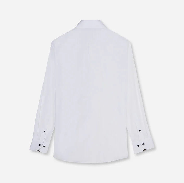 OLYMP -Luxor Modern Fit Global Kent Business Shirt, White