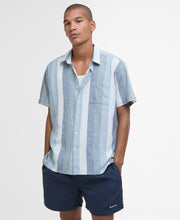 Load image into Gallery viewer, Barbour - Portwell Short Sleeve Shirt, Navy