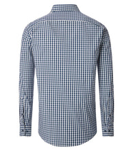 Load image into Gallery viewer, Casa Moda - Casual Fit Shirt, Gingham, Green-Blue
