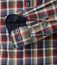 Load image into Gallery viewer, Casa Moda - Casual Fit Long Sleeve Shirt, Tangerine Tango