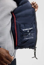 Load image into Gallery viewer, Strellson - Quilted Stand-Up Collar Jacket, Navy