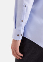 Load image into Gallery viewer, Seidensticker - Regular Fit Business Shirt, Light Blue Structure