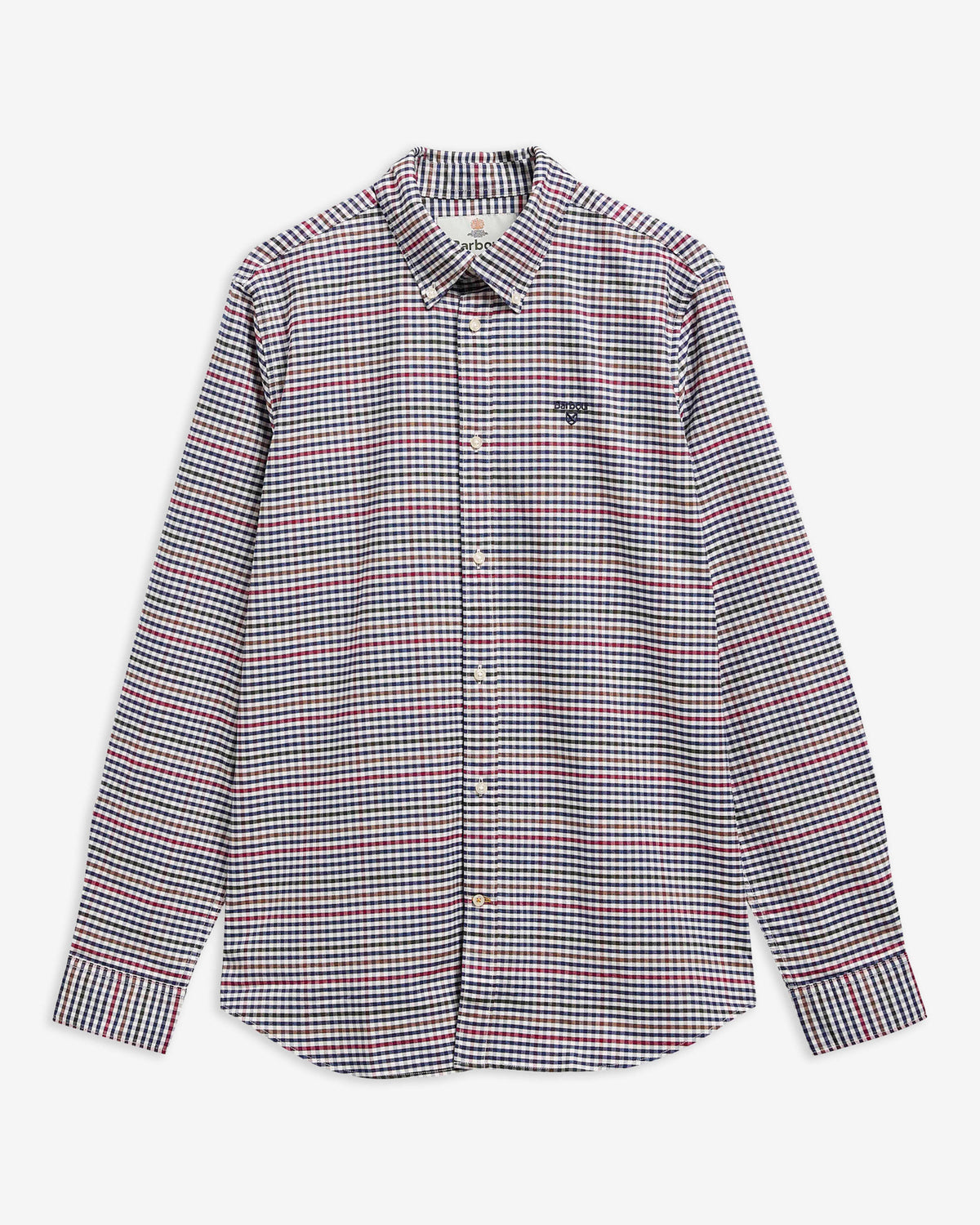 Barbour - Rickwood Tailored Fit Gingham Shirt, Navy