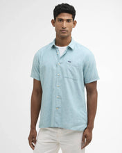 Load image into Gallery viewer, Barbour - Nelson Regular Short-Sleeved Shirt, Light Teal