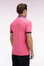 Load image into Gallery viewer, Eden Park - Cotton Contrast Collar Polo Shirt Slim, Fuchsia