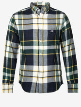 Load image into Gallery viewer, GANT - Reg Flannel Check Shirt, Tartan Green