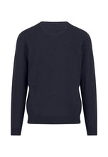 Load image into Gallery viewer, Fynch Hatton- V-neck Marino Cashmere Sweater, Navy