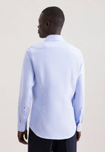 Load image into Gallery viewer, Seidensticker - Slim Fit Shirt, Mid-Blue Structure