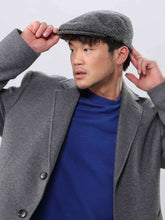 Load image into Gallery viewer, Bugatti - Hat With Herringbone Pattern, Denim Blue