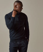 Load image into Gallery viewer, Profuomo - Pullover Half Zip, Navy