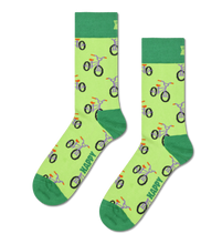 Load image into Gallery viewer, Happy Socks - Trick Bike Socks, Light Green