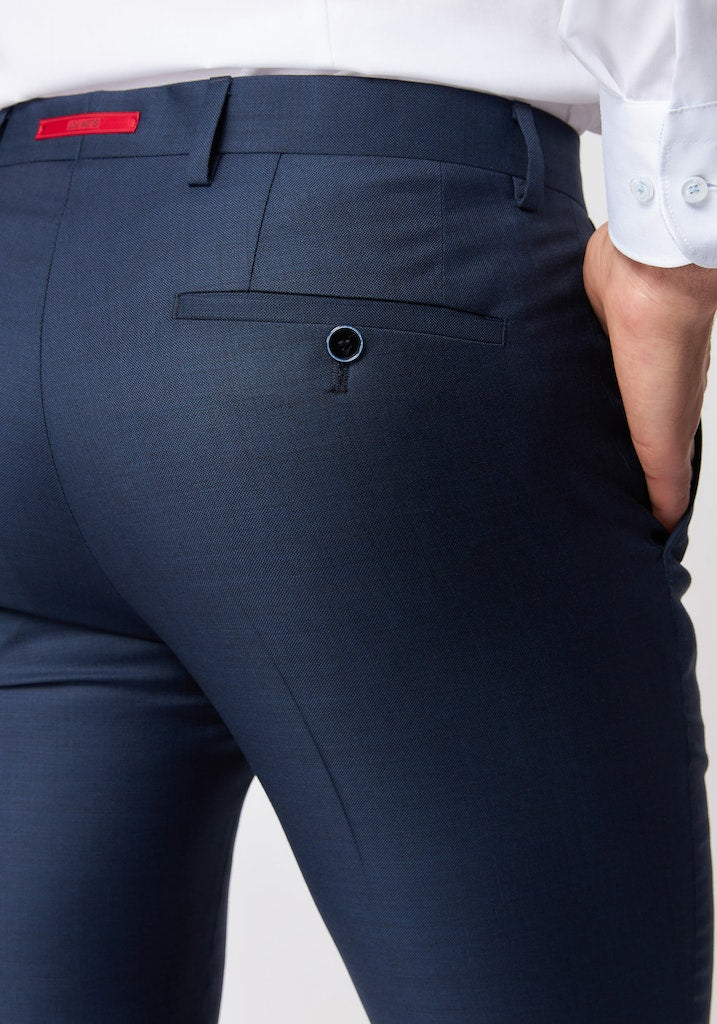 Roy Robson - Pure Wool Slim Fit Suit Trouser 05058, Navy