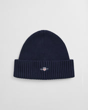 Load image into Gallery viewer, GANT - Cotton Blend Logo Beanie, Marine