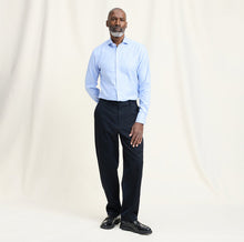 Load image into Gallery viewer, OLYMP - Signature Line Tailored Fit Business Shirt, Blue Structure