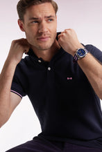 Load image into Gallery viewer, Eden Park - Short-Sleeve Cotton Polo Shirt, Navy