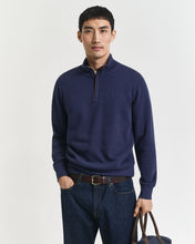 Load image into Gallery viewer, GANT - Sacker Rib Half Zip, Persian Blue (XXL Only)