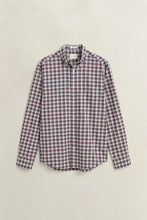 Load image into Gallery viewer, GANT - Reg Poplin Check Shirt, Deep Grape Vine