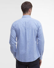 Load image into Gallery viewer, Barbour - Nelson Linen Blend Long-Sleeved Tailored Shirt, Blue