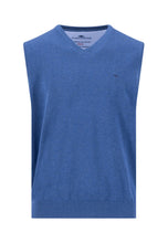 Load image into Gallery viewer, Fynch Hatton - Sleeveless V-Neck, Ink Blue