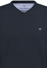 Load image into Gallery viewer, Fynch Hatton - V-Neck Jumper, Navy