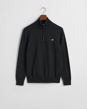 Load image into Gallery viewer, GANT - Classic Cotton Half Zip, Black