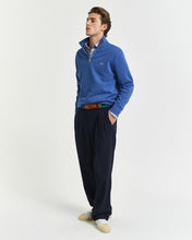 Load image into Gallery viewer, GANT - Reg Shield Halfzip Sweat, Rich Blue