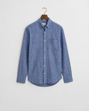 Load image into Gallery viewer, GANT - Regular Fit Cotton Linen Shirt, Rich Blue
