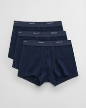 Load image into Gallery viewer, GANT - 3 Pack Core Trunks, Navy