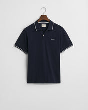 Load image into Gallery viewer, GANT - Tipping SS Pique Polo, Navy