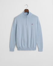 Load image into Gallery viewer, GANT - Classic Cotton Half Zip, Fresh Blue