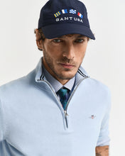 Load image into Gallery viewer, GANT - Classic Cotton Half Zip, Fresh Blue