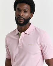 Load image into Gallery viewer, GANT - Contrast Pique SS Polo, California Pink