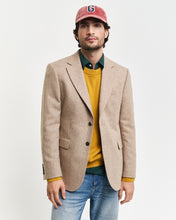 Load image into Gallery viewer, GANT - Slim Herringbone Suit Blazer, Cacao