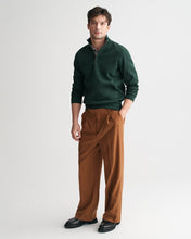 Load image into Gallery viewer, GANT - Sacker Rib Half Zip, Green