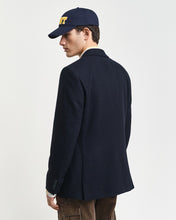 Load image into Gallery viewer, GANT - Slim Herringbone Suit Blazer, Navy