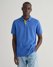 Load image into Gallery viewer, GANT - Contrast Collar Pique Polo, Rich Blue (M XL & XXL)