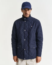 Load image into Gallery viewer, GANT - Quilted Windcheater Mid Jacket, Evening Blue